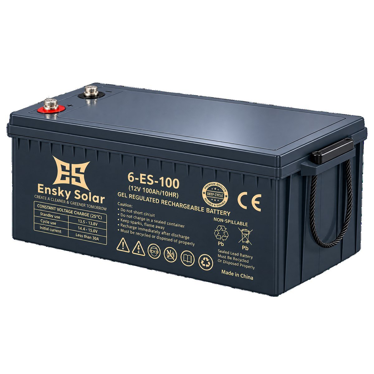 ES12-100AH, Gel batteries