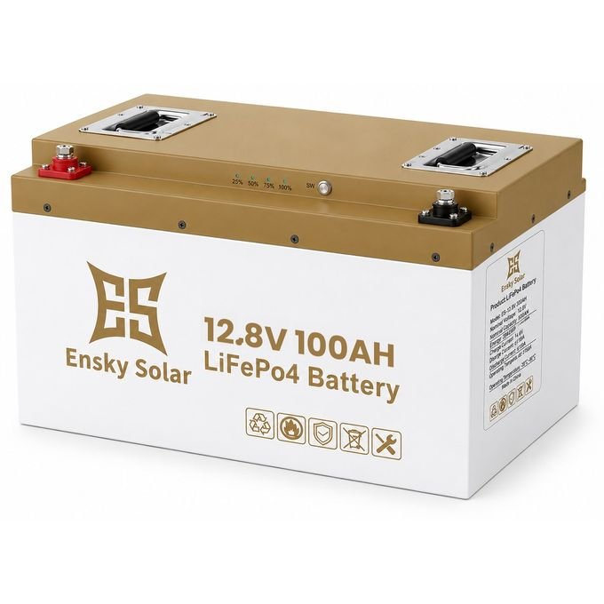 ES-12100T, 12 and 24 V lithium batteries