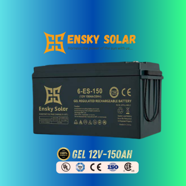 12V - 150Ah batterie solaire gel