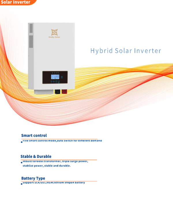 Onduleur hybride 2KW - 24v - 2.5KVA – Image 2