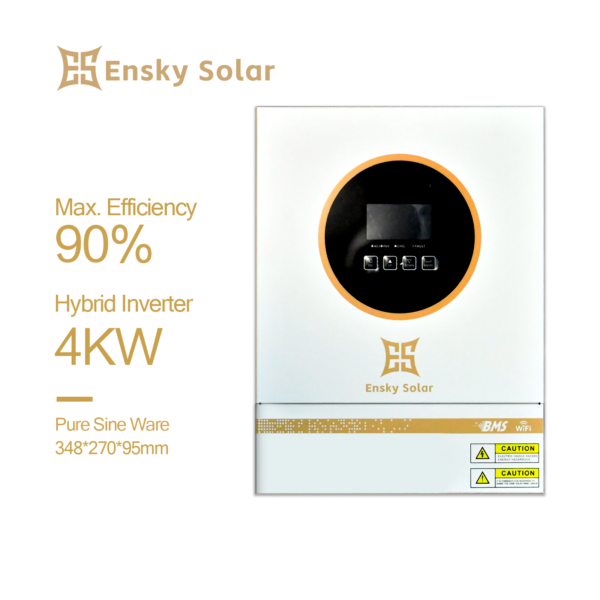 4Kw -12V Onduleur hybride Haute frequence Ensky solar